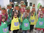 Delfinki na zajęciach edukacyjnych "Dzieciaki Sadzeniaki"
