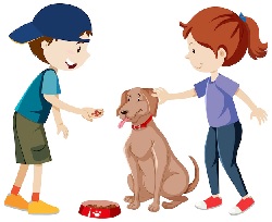 "A ja wiem jak rozmawiać  trzeba z psem " - zajęcia edukacyjne z dogoterapii dla Puchatków i Słoneczek.